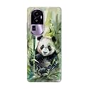 Printed Hard Back Cover for Oppo Reno10 Pro+ Plus 5G Back Cover (Panda -J1) -190724(EA)