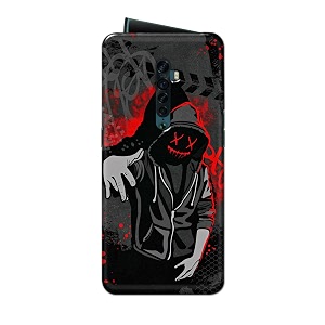 printed hard back cover for oppo reno2 back cover hoodie rapper -190724ea