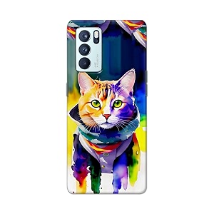 Printed Hard Back Cover for Oppo Reno6