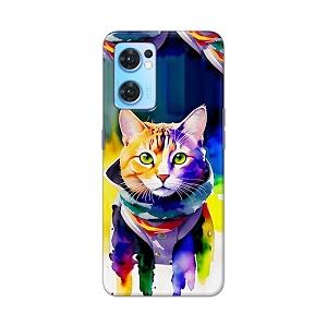 Printed Hard Back Cover for Oppo Reno7