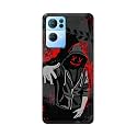 Printed Hard Back Cover for Oppo Reno7 Pro 5G | Oppo Reno 7 Pro 5G Back Cover (Hoodie Rapper) -190724(EA)