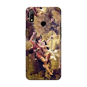 Printed Hard Back Cover for Realme 3