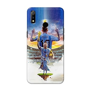 Printed Hard Back Cover for Realme 3
