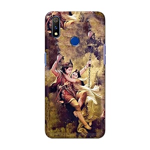 Printed Hard Back Cover for Realme 3