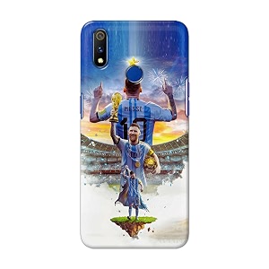 Printed Hard Back Cover for Realme 3