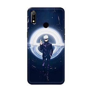 printed hard back cover for realme 3  realme 3i back cover popular anime character -j2 -190724ea