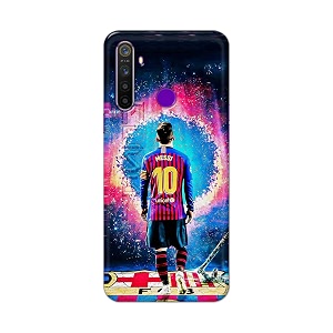 Printed Hard Back Cover for Realme 5