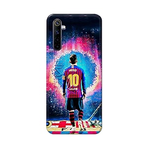Printed Hard Back Cover for Realme 6