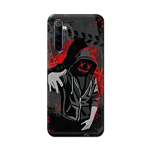 Printed Hard Back Cover for Realme 6