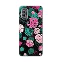 Printed Hard Back Cover for Realme 7 Pro Back Cover (Seamless Leaves) -190724(EA)