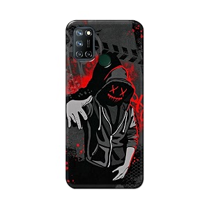 Printed Hard Back Cover for Realme 7i