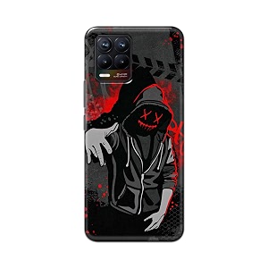 Printed Hard Back Cover for Realme 8