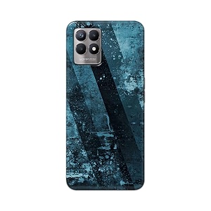 printed hard back cover for realme 8i back cover rugged background -j1 -190724ea