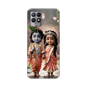 Printed Hard Back Cover for Realme 8i