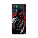 Printed Hard Back Cover for Realme 9 Pro 5G Back Cover (Hoodie Rapper) -190724(EA)