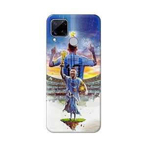 Printed Hard Back Cover for Realme C15