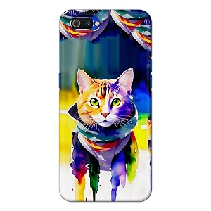 Printed Hard Back Cover for Realme C2