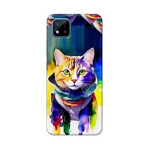 Printed Hard Back Cover for Realme C20