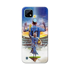 Printed Hard Back Cover for Realme C21