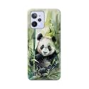 Printed Hard Back Cover for Realme C31 Back Cover (Panda -J1) -190724(EA)
