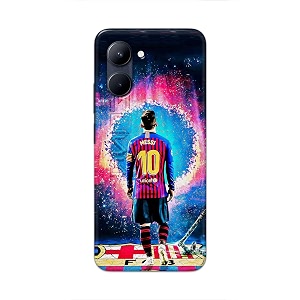 printed hard back cover for realme c33 back cover famous football player -j1 -190724ea