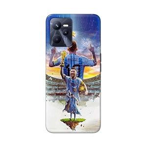 Printed Hard Back Cover for Realme C35
