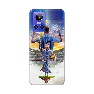 Printed Hard Back Cover for Realme GT