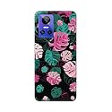 Printed Hard Back Cover for Realme GT Neo 3 Back Cover (Seamless Leaves) -190724(EA)