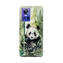 Printed Hard Back Cover for Realme GT Neo 3 Back Cover (Panda -J1) -190724(EA)