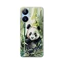 Printed Hard Back Cover for Realme Narzo N55 Back Cover (Panda -J1) -190724(EA)