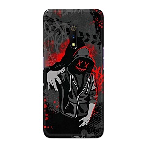 Printed Hard Back Cover for Realme X
