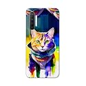 Printed Hard Back Cover for Realme XT