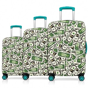 Printed Luggage Cover for Traveling Bag