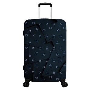 Printed Luggage Cover for Traveling Bag