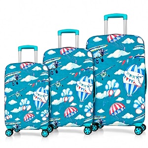 Printed Luggage Cover for Traveling Bag