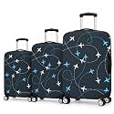 Printed Luggage Cover for Traveling Bag amp