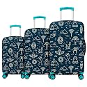 Printed Luggage Cover for Traveling Bag amp