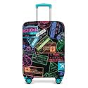 Printed Luggage Cover for Traveling Bag amp