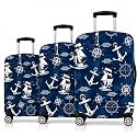 Printed Luggage Cover for Traveling Bag amp