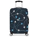 Printed Luggage Cover for Traveling Bag amp