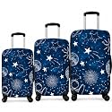 Printed Luggage Cover for Traveling Bag amp