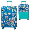 Printed Luggage Cover for Traveling Bag amp