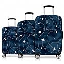 Printed Luggage Cover for Traveling Bag amp
