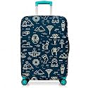 Printed Luggage Cover for Traveling Bag amp