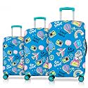 Printed Luggage Cover for Traveling Bag amp