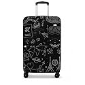 Printed Luggage Cover for Traveling Bag amp