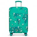 Printed Luggage Cover for Traveling Bag amp