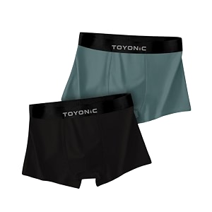 Printed Mens Ice Silk Boxer Briefs