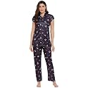 Printed Night Suit for Women - Printed