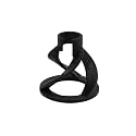 Printed Reef Coral Frag Plug Sand Stands Set of 5 (Standard, Black)